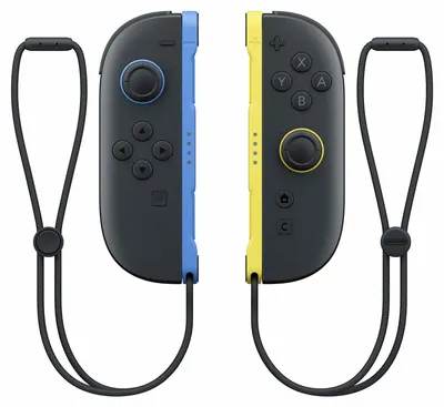 Controler wireless Nintendo - Joy-Con 2, albastru/galben deschis (Nintendo Switch 2)