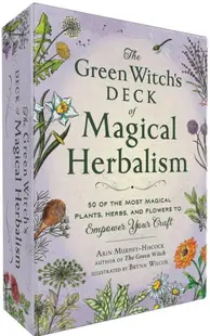 The Green Witch's Deck of Magical Herbalism (50 Cards and Guidebook)