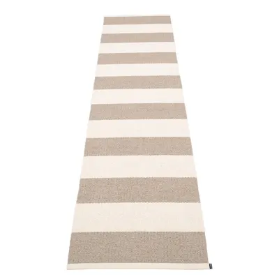 Covor tip traversă pentru interior și exterior bej/crem 70x300 cm Bob Mud Vanilla – Pappelina