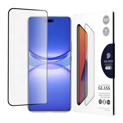 Folie de protectie Ecran DUX DUCIS pentru Huawei nova 12 Pro, Sticla Securizata, Edge Glue, Neagra