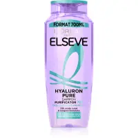 L’Oréal Paris Elseve Hyaluron Pure sampon hidratant pentru scalp gras și vârfuri uscate 700 ml
