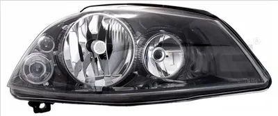 Far stanga potrivit SEAT CORDOBA, IBIZA III - (H3/H7, reglaj electric, fundal negru)