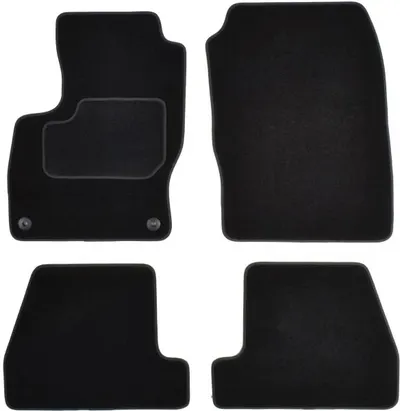 Covorase auto (set, velur, 4 bucati, culoare negru) FORD FOCUS III dupa 2010
