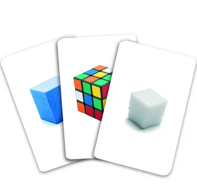 Carti de joc Montessori - Corpuri geometrice