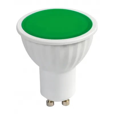 Spot LED, 5W, GU10, 220-240V AC, lumina verde