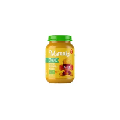Piure de morcovi, dovleac si cartofi bio 6+ luni 190g Mamuko