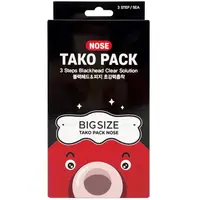 Pachet Plasturi pentru Indepartarea Punctelor Negre si Albe de pe Nas in 3 Pasi Marime Mare Tako Pack 3buc