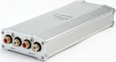 Preamplificator pentru pick-up iFi Audio - Micro iTube, argintiu