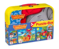 Puzzle Schmidt 4 în 1 - Elefantul Benjamin