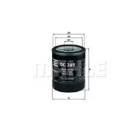 Filtru ulei MAHLE ORIGINAL OC 369
