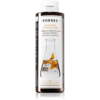 Korres Sunflower and Mountain Tea șampon pentru păr vopsit