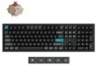 Tastatură mecanică Keychron - Q6 Ultra 8K, wireless, Keychron Silk POM Red, RGB, neagră