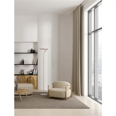 Lampa podea TILIA Touch Dimabil Moca Coffee Aluminiu LED 26 Wat 220-240 Volt 1149Lm 3000K IP20 Deschis sus & jos