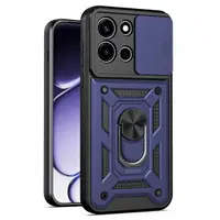 Husa pentru OnePlus Nord 6, Techsuit, CamShield, Albastra