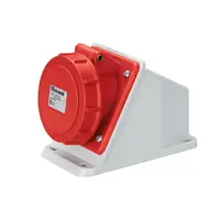 Ec690 Fixed Socket 63a Ip67 3p+e 380-415v