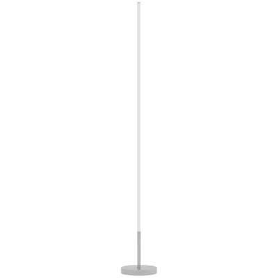 HOMCOM Lampă de Podea LED Reglabilă cu Telecomandă de 150cm Înălțime, Argintiu | Aosom Romania