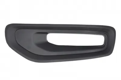 Element bara fata stanga dreapta (superior, 2 buc. set, cu orificii lampa ceata, plastic, negru) potrivit RAM TRUCK RAM V 05.18