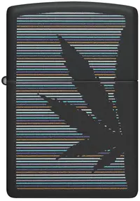 Brichetă Zippo - Cannabis Design, Black