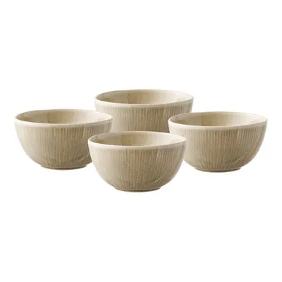 Boluri mici bej 4 buc. pentru supă din gresie 1 l – House Nordic