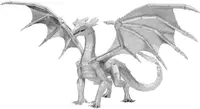 Model metalic de asamblat Metal Earth: Premium Series - Steel Dragon
