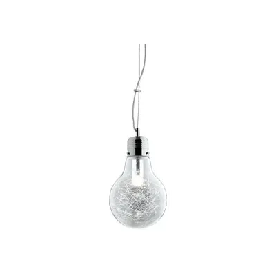 Pendul Luce Max Small, 1 bec, dulie E27, D:220mm, H:390/1200mm, Crom