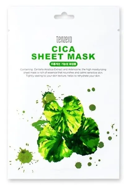 Tenzero Mască facială folie cu Centella, 25 g