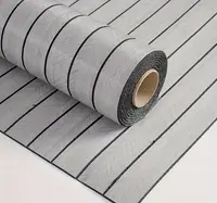 Tapet model riflaj lemn 3D GRI cu dungi 40 x 300cm