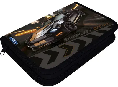 Penar oval Lizzy Card - Ford Mustang Shelby, cu 1 fermoar