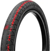 GT Pool Cauciuc BMX - 20" - Negru/Roșu