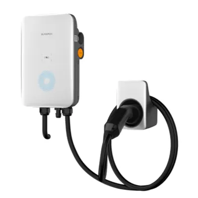 Statie incarcare auto inteligenta electrica Sungrow 7.4 kW AC007E-01 monofazata Type 2 integrare panouri fotovoltaice
