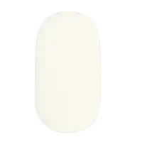 Cearceaf pentru saltea landou copii Kerstin Cream 80 x 38cm, din bumbac 100, cu elastic roata