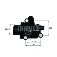 Termostat, lichid racire MAHLE TI 12 87