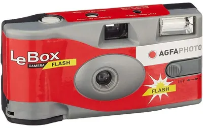 Aparat foto compact AgfaPhoto - LeBox 400/27 Flash color film