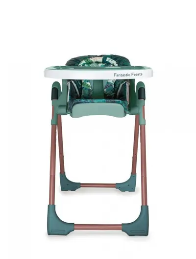 Scaun de masa Cosatto Noodle Midnight Jungle 0+, greutate admisa 15 kg, 5 pozitii inclinare spatar