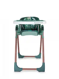 Scaun de masa Cosatto Noodle Midnight Jungle 0+, greutate admisa 15 kg, 5 pozitii inclinare spatar