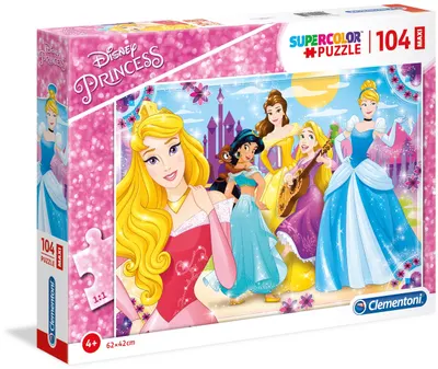 Puzzle Clementoni din 104 de maxi piese - Printese