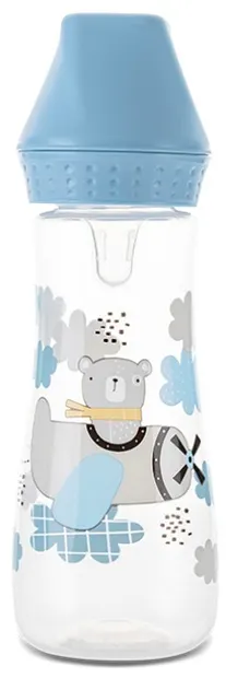 Sticlă pentru bebeluși Lorelli My Friend - 250 ml, Airy Blue
