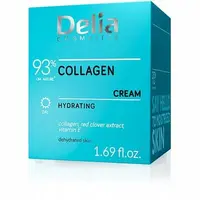 Crema de fata hidratanta cu colagen, 50ml, Delia Cosmetics