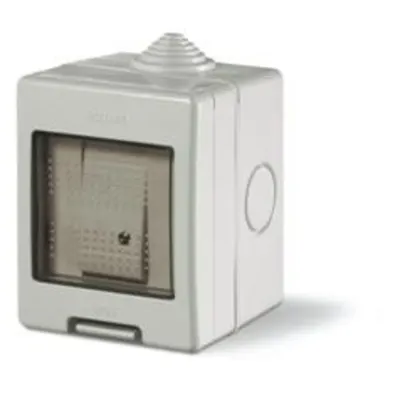 Doza aparenta FOR MODULAR DEV.nIP55 1 MOD. 68x82x66mm 1x20AX 1W D.P.SWITCH WITH NEON