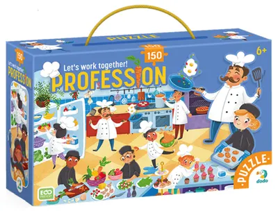 Puzzle pentru copii Dodo - bucătar, 150 piese