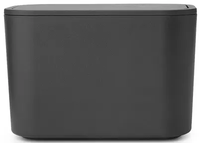 Coș de gunoi pentru baie Brabantia - MindSet, Dark Grey
