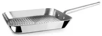 Tigaie grill din oțel Ibili - 5ply Element, 28 x 28 cm