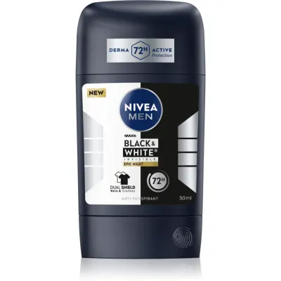 NIVEA MEN Black & White Epic Night antiperspirant puternic pentru barbati 50 ml