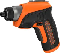 Șurubelniță cu acumulator Black & Decker - CS3652LC, 3.6V, 5.5Nm, cu acumulator încorporat și încărcător