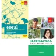 Pachet Bacalaureat 2026. Eseul. Literatura Romana. Pregatire individuala pentru proba scrisa si Matematica M2 Profil Stiinte ale naturii. Teste