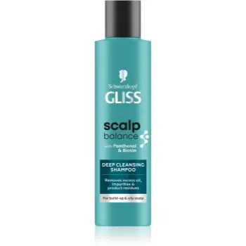 Schwarzkopf Gliss Scalp Balance sampon pentru curatarea profunda a scalpului seboreic