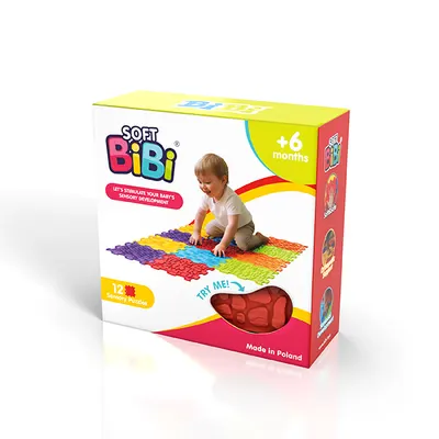 Set covorase senzoriale Soft BiBi 12 piese