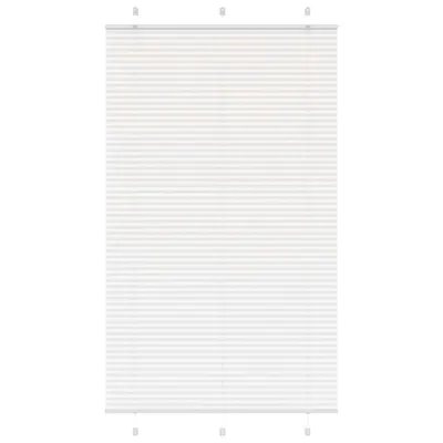 vidaXL Jaluzea plisată alb 120x200 cm Lățime țesătură 119,4 cm