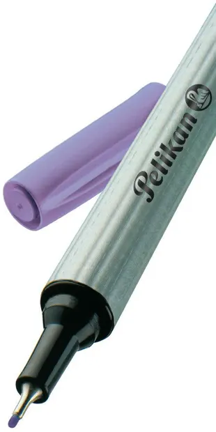 Marker cu vârf subțire Pelikan - Violet, 0.4 mm