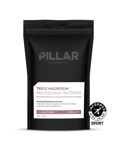 Supliment alimentar magneziu Triple magnesium powder (New formula), aroma fruct…